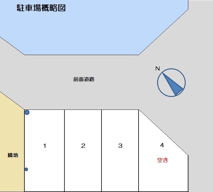 東近江市佐生町　月極駐車場